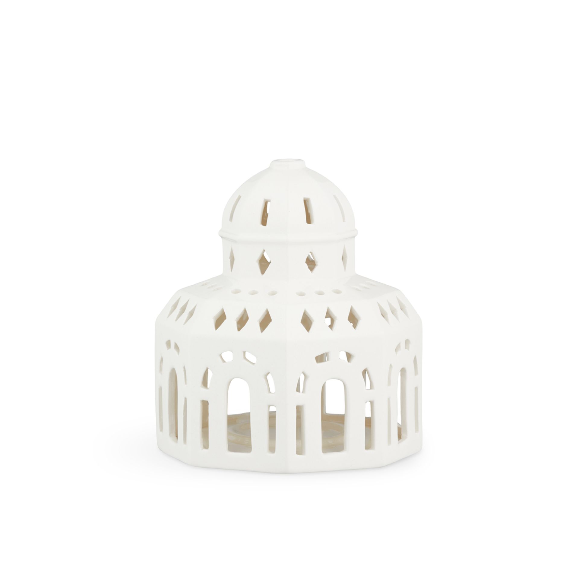 Urbania Lichthaus Glassalen H 14,5 cm Kähler EINZELSTÜCK